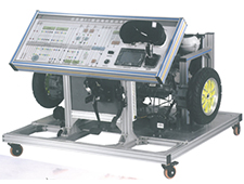 DYQC-16比亞迪秦混合動力驅(qū)動傳動系統(tǒng)（發(fā)動機、電機控制器、驅(qū)動電機與變速箱）實訓臺