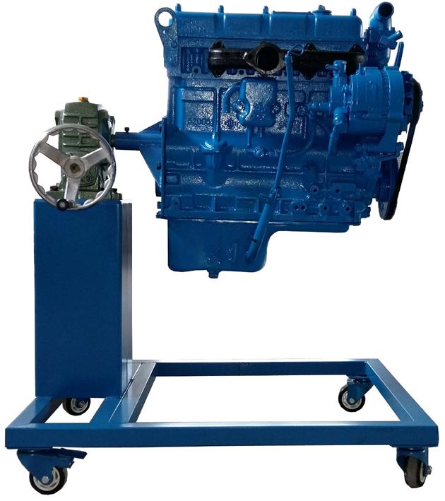 DYQC-97汽車(chē)發(fā)動(dòng)機(jī)拆裝翻轉(zhuǎn)架（帶柴油發(fā)動(dòng)機(jī)）